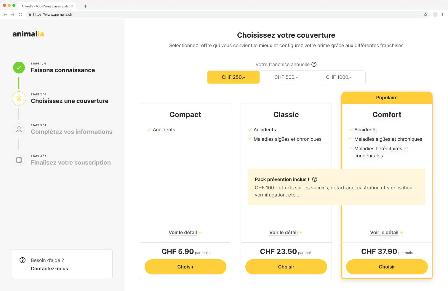 Subscription flow